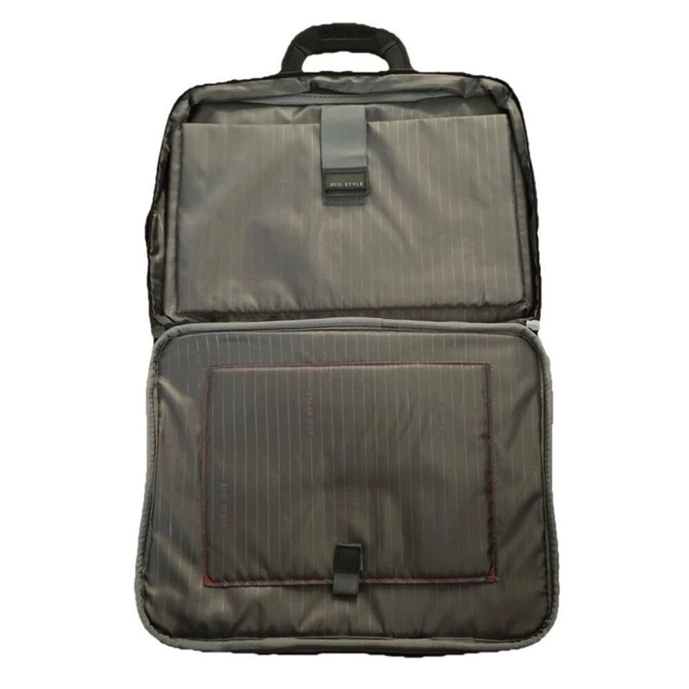 Eco Style Black Neoprene Tech Pro Case Topload LapTop Bag Checkpoint Friendly NW - Picture 3 of 7